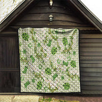 Mokihana Maile Ilima Leis Paniolo Palaka Quilt Hawaiian Omaomo Ala Spirit - Polynesian Pride