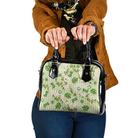 Mokihana Maile Ilima Leis Paniolo Palaka Shoulder Handbag Hawaiian Omaomo Ala Spirit - Polynesian Pride