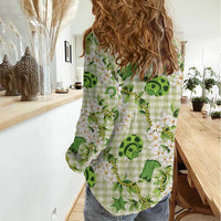 Mokihana Maile Ilima Leis Paniolo Palaka Women Casual Shirt Hawaiian Omaomo Ala Spirit LT9 - Polynesian Pride