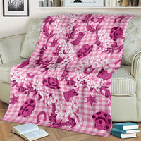 Mokihana Maile Ilima Leis Paniolo Palaka Blanket Hawaiian Omaomo Ulaula Spirit LT9 - Polynesian Pride