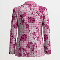 Mokihana Maile Ilima Leis Paniolo Palaka Blazer Hawaiian Omaomo Ulaula Spirit - Polynesian Pride