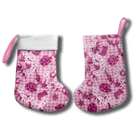 Mokihana Maile Ilima Leis Paniolo Palaka Christmas Stocking Hawaiian Omaomo Ulaula Spirit - Polynesian Pride