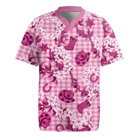 Mokihana Maile Ilima Leis Paniolo Palaka Rugby Jersey Hawaiian Omaomo Ulaula Spirit - Polynesian Pride