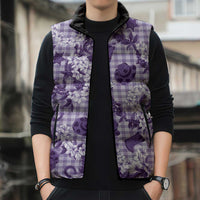Mokihana Maile Ilima Leis Paniolo Palaka Sleeveless Puffer Jacket Hawaiian Poni Spirit LT9 - Polynesian Pride
