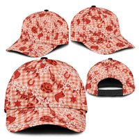 Mokihana Maile Ilima Leis Paniolo Palaka Classic Cap Hawaiian Ulaula Spirit - Polynesian Pride