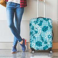 Mokihana Maile Ilima Leis Paniolo Palaka Luggage Cover Hawaiian Polu Opa Spirit - Polynesian Pride