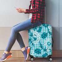 Mokihana Maile Ilima Leis Paniolo Palaka Luggage Cover Hawaiian Polu Opa Spirit - Polynesian Pride