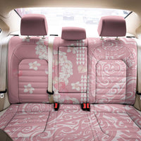 Soft Pink Hawaii Anthurium Plumeria Lei Back Car Seat Cover