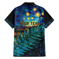 Matariki Te Tau Hou Maori Hawaiian Shirt New Zealand Silver Fern Night Starry Sky LT9 - Polynesian Pride
