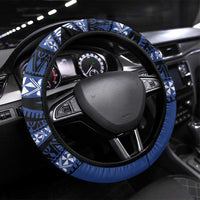 Fiji Rugby Pacific Steering Wheel Cover Pasifika Tapa Pattern