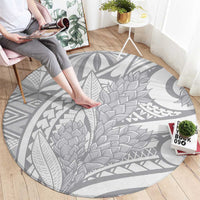 Lotu Tamaiti Samoa Siapo Round Carpet White Sunday With Teuila Torch Ginger