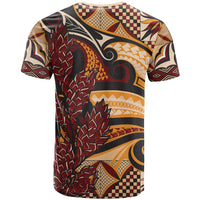 Vintage Samoa Siapo T Shirt With Teuila Torch Ginger