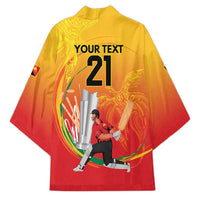 Custom Cricket PNG East Asia-Pacific Kimono Papua New Guinea Rise to Power - Polynesian Pride