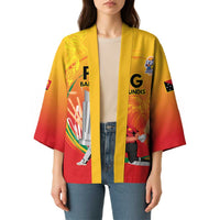 Custom Cricket PNG East Asia-Pacific Kimono Papua New Guinea Rise to Power - Polynesian Pride