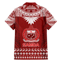 Toa Samoa Christmas Hawaiian Shirt Samoa Siva Tau Manuia Le Kerisimasi Red Vibe LT9 - Polynesian Pride