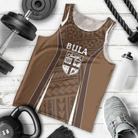 Custom Oceania Football Bula Fiji Men Tank Top Polynesian Tribal Pattern