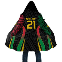 Custom Oceania Football Vanuatu Cloak Polynesian Tribal Pattern