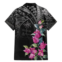 Guahan Puti Tai Nobiu Family Matching Mermaid Dress and Hawaiian Shirt Guam Bougainvillea Flower Art