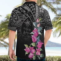 Guahan Puti Tai Nobiu Hawaiian Shirt Guam Bougainvillea Flower Art LT9 - Polynesian Pride
