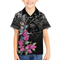 Guahan Puti Tai Nobiu Hawaiian Shirt Guam Bougainvillea Flower Art LT9 - Polynesian Pride