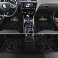 Personalized Haiti First Black Republic Car Mats Negre Marron With Map And Flag