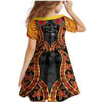 Personalised Papua New Guinea Remembrance Day Family Matching Mermaid Dress and Hawaiian Shirt LT9 - Polynesian Pride
