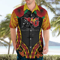Personalised Papua New Guinea Remembrance Day Hawaiian Shirt LT9 - Polynesian Pride