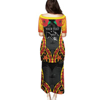 Personalised Papua New Guinea Remembrance Day Puletasi LT9 - Polynesian Pride