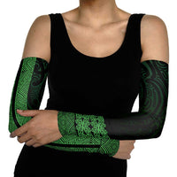 New Zealand Maori Kowhaiwhai Arm Sleeves Kakariki Maui and Mangopare LT9 - Polynesian Pride