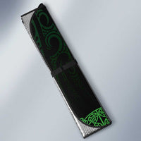 New Zealand Maori Kowhaiwhai Auto Sun Shade Kakariki Maui and Mangopare - Polynesian Pride