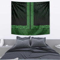 New Zealand Maori Kowhaiwhai Tapestry Kakariki Maui and Mangopare