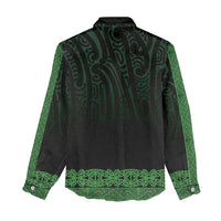 New Zealand Maori Kowhaiwhai Women Casual Shirt Kakariki Maui and Mangopare LT9 - Polynesian Pride
