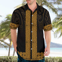 New Zealand Maori Kowhaiwhai Hawaiian Shirt Karaka Maui and Mangopare LT9 - Polynesian Pride