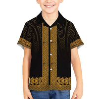 New Zealand Maori Kowhaiwhai Hawaiian Shirt Karaka Maui and Mangopare LT9 - Polynesian Pride