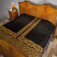 New Zealand Maori Kowhaiwhai Quilt Karaka Maui and Mangopare