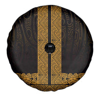New Zealand Maori Kowhaiwhai Spare Tire Cover Karaka Maui and Mangopare LT9 - Polynesian Pride