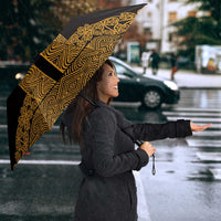 New Zealand Maori Kowhaiwhai Umbrella Karaka Maui and Mangopare - Polynesian Pride