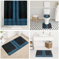 New Zealand Maori Kowhaiwhai Bathroom Set Kikorangi Maui and Mangopare - Polynesian Pride