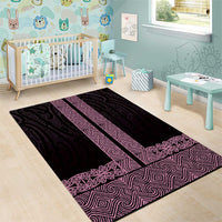 New Zealand Maori Kowhaiwhai Area Rug Mawhero Maui and Mangopare LT9 - Polynesian Pride