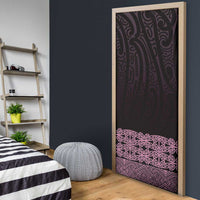 New Zealand Maori Kowhaiwhai Door Cover Mawhero Maui and Mangopare LT9 - Polynesian Pride