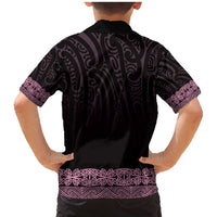 New Zealand Maori Kowhaiwhai Family Matching Mermaid Dress and Hawaiian Shirt Mawhero Maui and Mangopare LT9 - Polynesian Pride