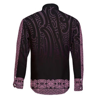 New Zealand Maori Kowhaiwhai Family Matching Short Sleeve Bodycon Dress and Hawaiian Shirt Mawhero Maui and Mangopare LT9 - Polynesian Pride