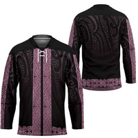 New Zealand Maori Kowhaiwhai Hockey Jersey Mawhero Maui and Mangopare LT9 - Polynesian Pride