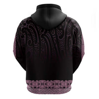 New Zealand Maori Kowhaiwhai Hoodie Mawhero Maui and Mangopare LT9 - Polynesian Pride