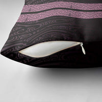 New Zealand Maori Kowhaiwhai Pillow Cover Mawhero Maui and Mangopare LT9 - Polynesian Pride