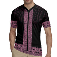 New Zealand Maori Kowhaiwhai Rugby Jersey Mawhero Maui and Mangopare LT9 - Polynesian Pride