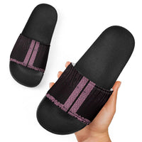 New Zealand Maori Kowhaiwhai Slide Sandals Mawhero Maui and Mangopare LT9 - Polynesian Pride