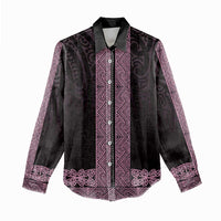 New Zealand Maori Kowhaiwhai Women Casual Shirt Mawhero Maui and Mangopare LT9 - Polynesian Pride
