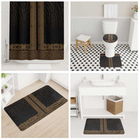New Zealand Maori Kowhaiwhai Bathroom Set Parauri Maui and Mangopare - Polynesian Pride