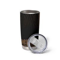 New Zealand Maori Kowhaiwhai Tumbler Cup Parauri Maui and Mangopare
